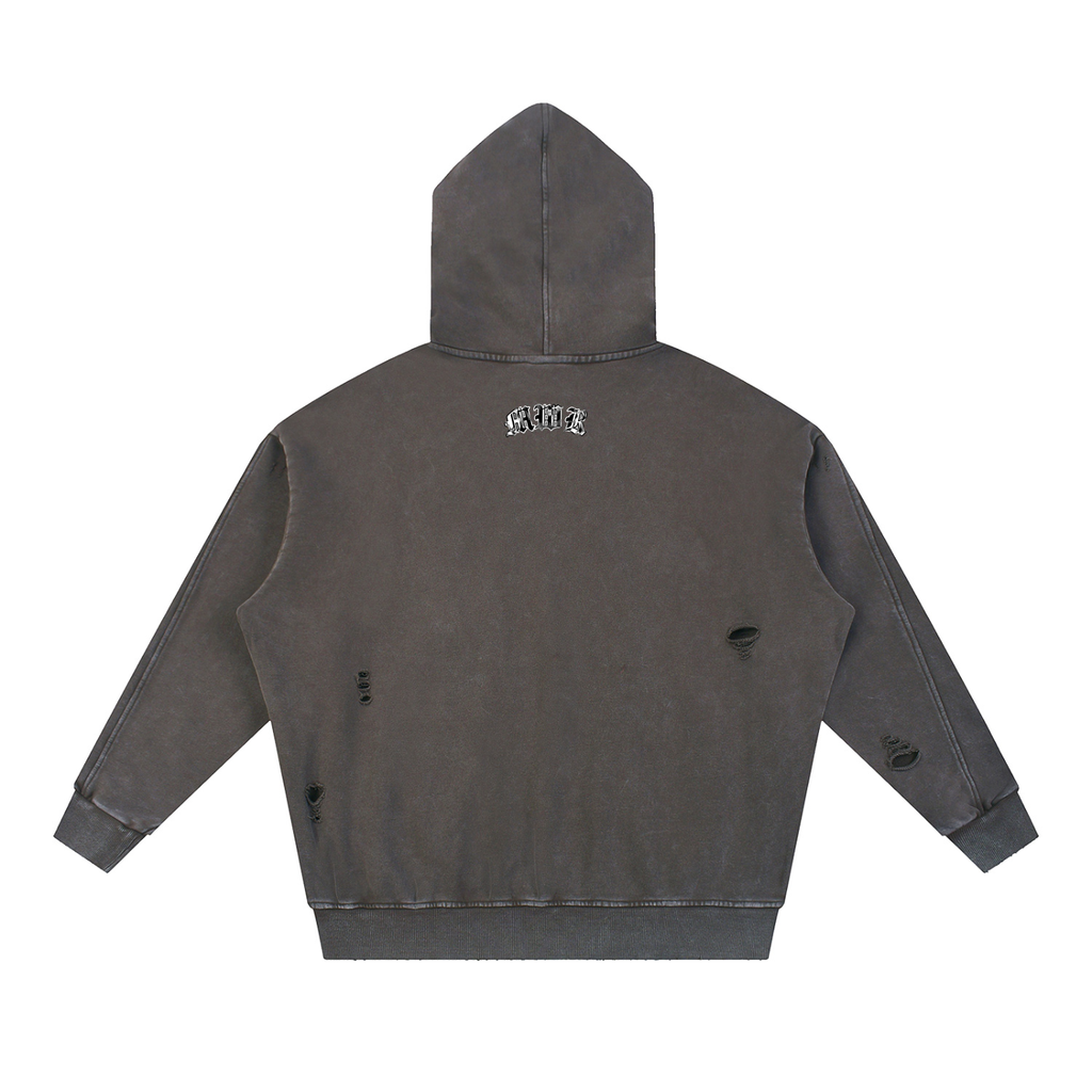 Snow Washed “Tuff Luv” Hoodie