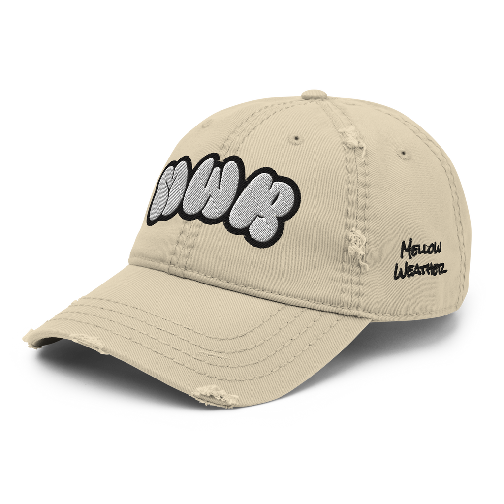 Distressed Dad Hat (Yang)