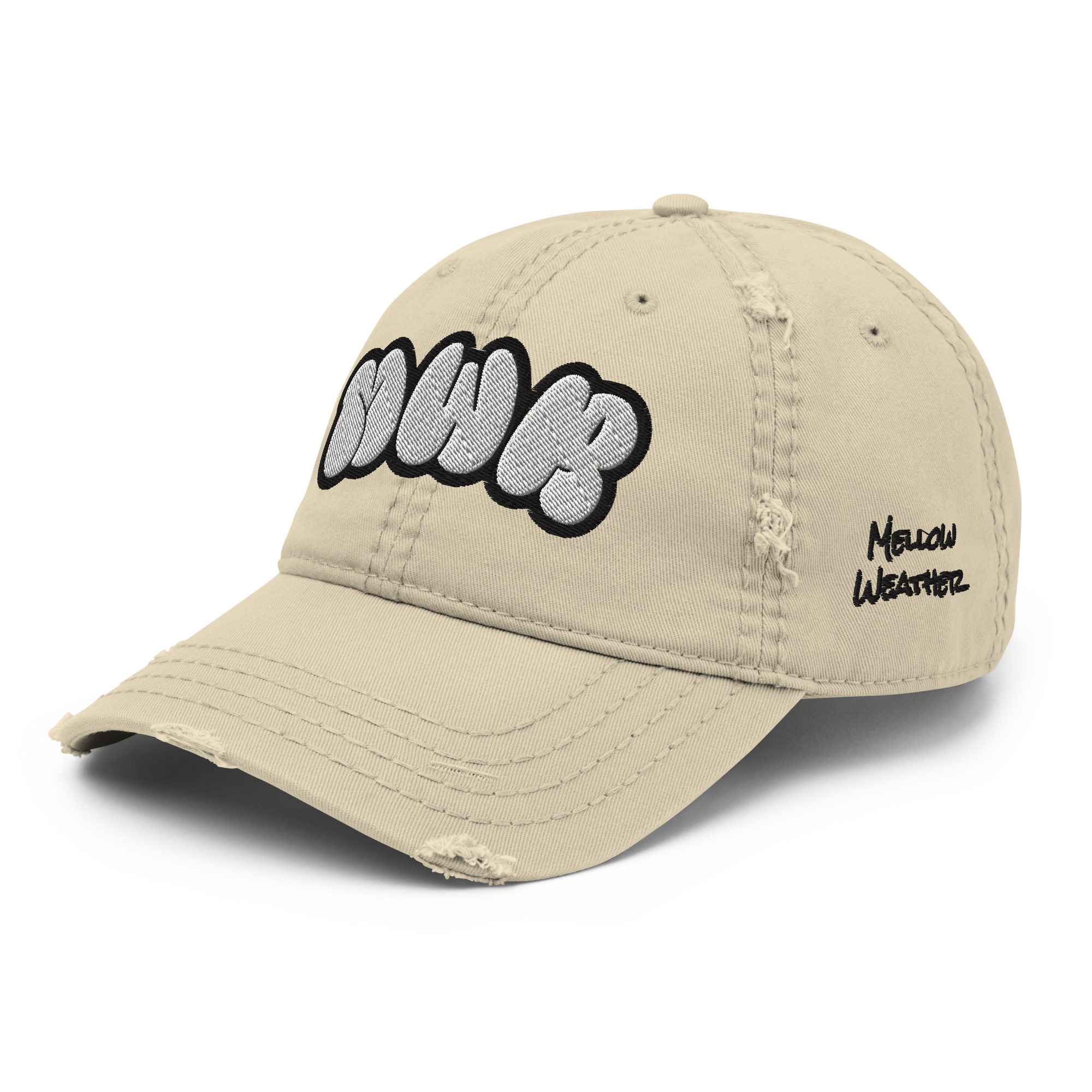 Distressed Dad Hat (Yang)