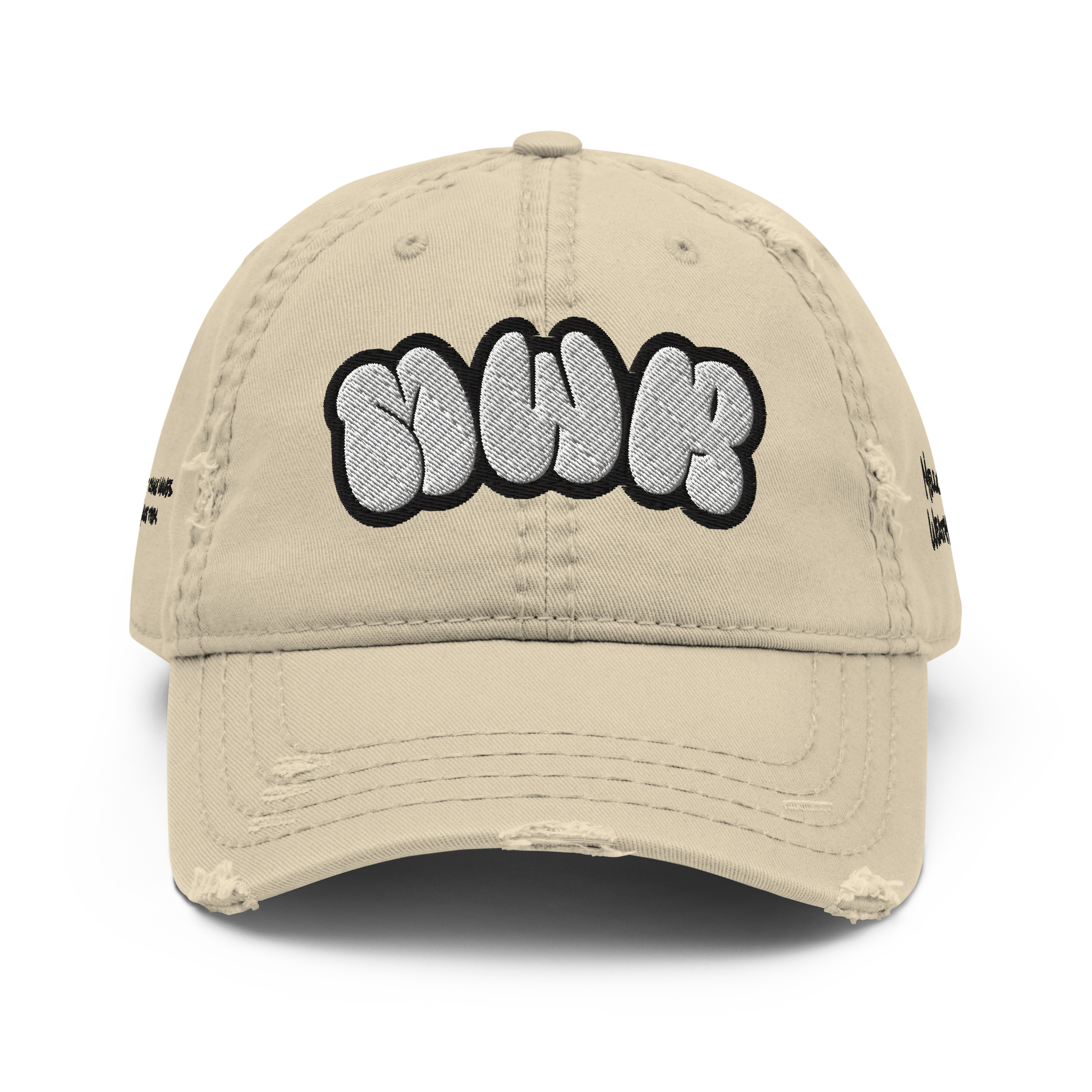 Distressed Dad Hat (Yang)