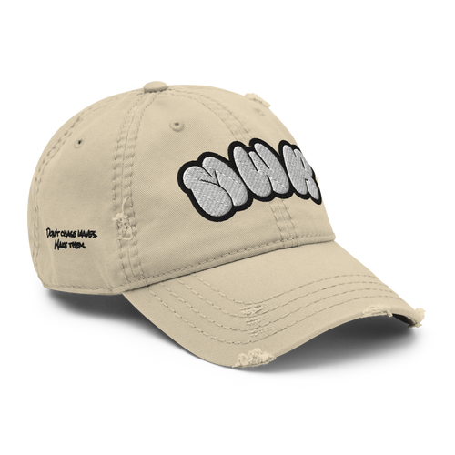Distressed Dad Hat (Yang)