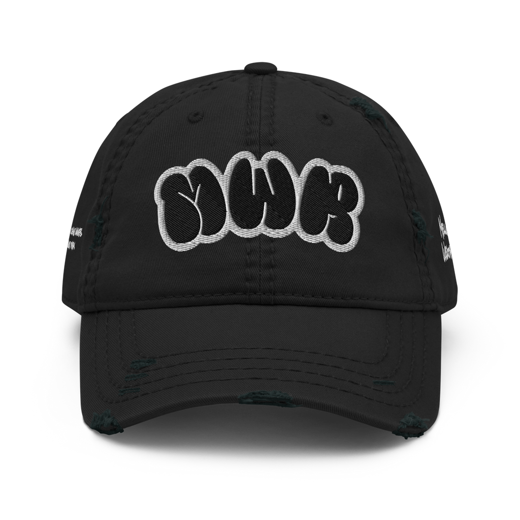 Distressed Dad Hat (Yin)